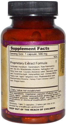 الصحة Dragon Herbs, Profound Essence, 500 mg, 100 Veggie Caps