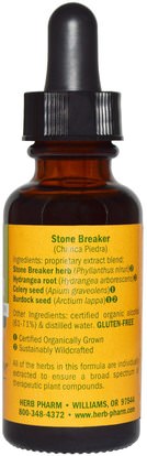 الصحة، المرارة Herb Pharm, Stone Breaker, 1 fl oz (29.6 ml)