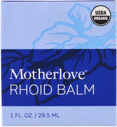 والصحة، والبواسير، ومنتجات البواسير Motherlove, Rhoid Balm, 1 oz (29.5 ml)