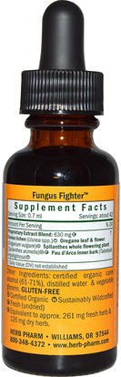 الصحة Herb Pharm, Fungus Fighter, 1 fl oz (30 ml)