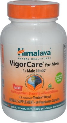 الصحة، الرجال، الجمال، مكافحة الشيخوخة Himalaya Herbal Healthcare, VigorCare for Men, 60 Veggie Caps