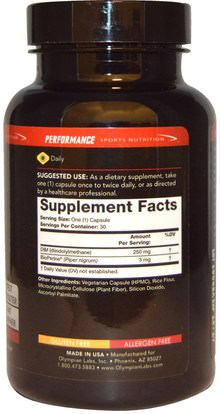 الصحة، الرجال، التستوستيرون، والمكملات الغذائية، ديندوليلميثان (خافت) Olympian Labs Inc., Performance Sports Nutrition, DIM, 250 mg, 30 Capsules
