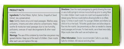 الصحة، صحة الأنف، بخاخ الأنف، صحة الأطفال، الطفل والاطفال المنتجات Xlear, Kids Xlear, Saline Nasal Spray.75 fl oz (22 ml)