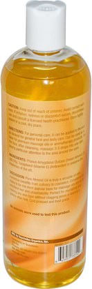 الصحة، الجلد، زيت اللوز موضعي، زيت التدليك Life Flo Health, Pure Almond Oil, Skin Care, 16 fl oz (473 ml)