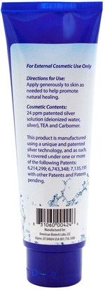 الصحة، الجلد American Biotech Labs, ASAP 365, Silver Gel, Ultimate Skin & Body Care, 4 fl oz (118 ml)