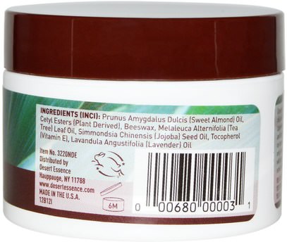 الصحة، الجلد، غسول الجسم Desert Essence, Tea Tree Oil Skin Ointment, 1 fl oz (29.5 ml)
