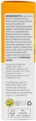 والصحة، وأمصال الجلد، وفيتامين ج Avalon Organics, Intense Defense, With Vitamin C, Antioxidant Oil, 1 fl oz (30 ml)