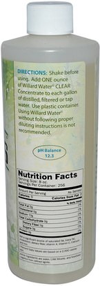 الصحة Willard, Willard Water Clear Concentrate, 16 oz (0.473 l)