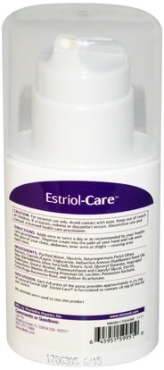 والصحة، والمرأة، ومنتجات كريم البروجسترون Life Flo Health, Estriol-Care, 2 fl oz (57 g)
