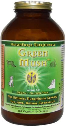 HealthForce Nutritionals, Green Mush, Version 5.0, 10 oz (284 g) ,المكملات الغذائية، سوبرفوودس، الخضر
