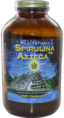 HealthForce Nutritionals, Spirulina Azteca, 500 g ,المكملات الغذائية، سبيرولينا