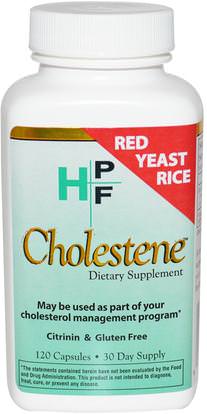 Healthy Origins, HPF, Cholestene, 120 Capsules ,والمكملات الغذائية، والأرز الخميرة الحمراء