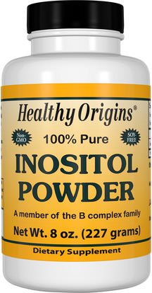 Healthy Origins, Inositol Powder, 8 oz (227 g) ,الفيتامينات، إينوزيتول