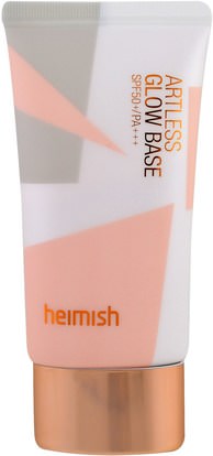 Heimish, Artless, Glow Base, SPF 50+/PA+++, 40 ml ,الجمال، العناية بالوجه، بشرة