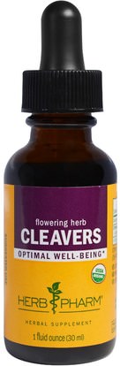 Herb Pharm, Cleavers, 1 fl oz (30 ml) ,الأعشاب، السواطير