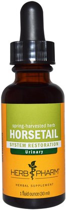 Herb Pharm, Horsetail, Spring Harvested Herb, 1 fl oz (30 ml) ,الأعشاب، ذيل الحصان