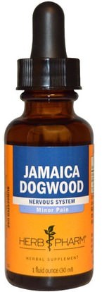 Herb Pharm, Jamaica Dogwood, 1 fl oz (30 ml) ,الأعشاب، جامايكي، القرانيا
