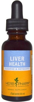 Herb Pharm, Liver Health, 1 fl oz (30 ml) ,والصحة، ودعم الكبد