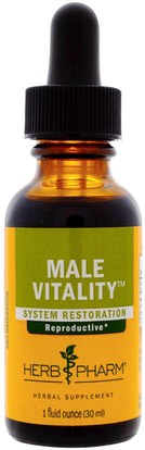 Herb Pharm, Male Vitality, 1 fl oz (30 ml) ,الصحة، الرجال