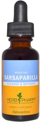 Herb Pharm, Sarsaparilla, 1 fl oz (30 ml) ,الأعشاب، سارساباريلا استخراج سميلاكس