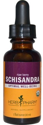 Herb Pharm, Schisandra, Ripe Berry, 1 fl oz (30 ml) ,الأعشاب، ششيزاندرا (سشيساندرا)