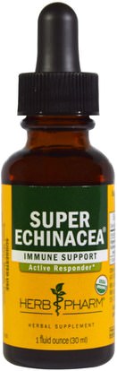 Herb Pharm, Super Echinacea, 1 fl oz (30 ml) ,المكملات الغذائية، المضادات الحيوية، إشنسا