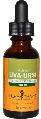 Herb Pharm, Uva-Ursi, Whole Leaf, 1 fl oz (30 ml) ,الأعشاب، أوفا أورسي