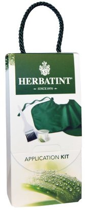 Herbatint, Application Kit, 3 Piece Kit ,حمام، الجمال، الشعر، فروة الرأس، لون الشعر، هيرباتينت الماهوجني