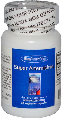 الأعشاب، الأرتيميسينين Allergy Research Group, Super Artemisinin, 60 Veggie Caps