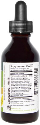 الأعشاب، التوت العفريت Gaia Herbs, Vitex Elixir For Women, 2 fl oz (59 ml)
