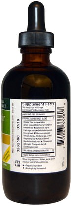 الأعشاب، التوت العفريت Gaia Herbs, Vitex Elixir, For Women, 4 fl oz (120 ml)