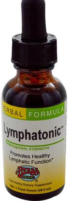 Herbs Etc., Lymphatonic, Professional Strength, 1 fl oz (29.5 ml) ,المكملات الغذائية، المضادات الحيوية، إشنسا، الصحة