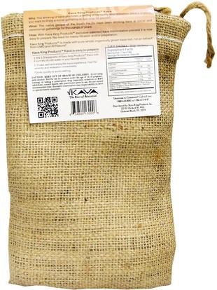 الأعشاب، الكافا الكافا Kava King Products Inc, Instant Drink Mix, Cocoa Blend, 1/2 lb (226.8 g)