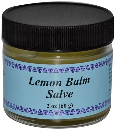 الأعشاب، بلسم الليمون ميليسا، العشبية المرهم WiseWays Herbals, LLC, Lemon Balm Salve, 2 oz (60 g)