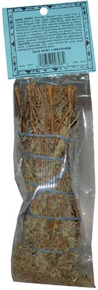 الأعشاب، حكيم، الزيوت العطرية الزيوت، البخور Sage Spirit, Native American Incense, Sage & Lavender, Large, 6-7 inches