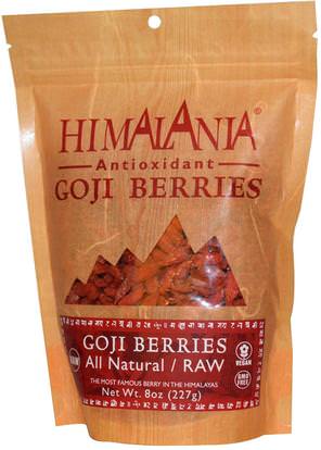 Himalania, Goji Berries, Antioxidant, 8 oz (227 g) ,المكملات الغذائية، أدابتوغين، الفواكه المجففة