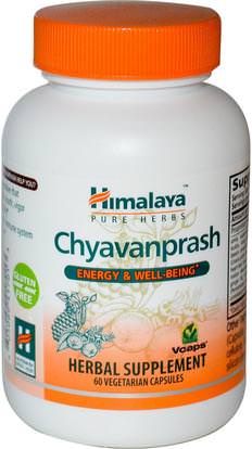 Himalaya Herbal Healthcare, Chyavanprash, 60 Veggie Caps ,الأعشاب، أيورفيدا، أيورفيديك، الأعشاب، تشايفانبراش