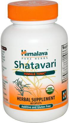 Himalaya Herbal Healthcare, Shatavari, Female Tonic, 60 Caplets ,الصحة، المرأة، سن اليأس، الأعشاب، شاتافاري