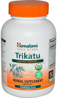 Himalaya Herbal Healthcare, Trikatu, Gastric Support, 60 Caplets ,الصحة، الهضم، أصاب بإلم في المعدة، أيورفيدا، أيورفيديك، الأعشاب، ترياتوكو