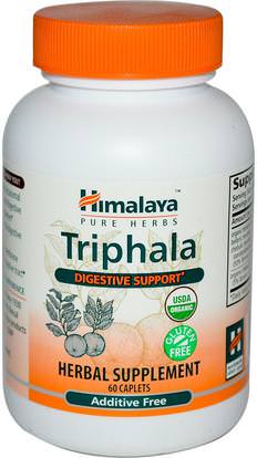 Himalaya Herbal Healthcare, Triphala, 60 Caplets ,الصحة، السموم، تريفالا، الإمساك