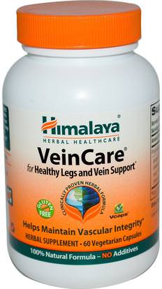 Himalaya Herbal Healthcare, VeinCare, 60 Veggie Caps ,الجمال، مكافحة الشيخوخة، النساء، الدوالي الرعاية الوريد