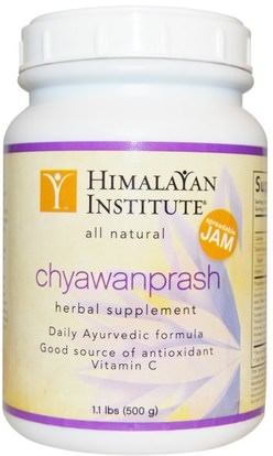 Himalayan Institute, Chyawanprash Spreadable Jam, 1.1 lbs (500 g) ,الأعشاب، أيورفيدا الأعشاب الايورفيدا، تشايفانبراش، الطعام، المربيات تنتشر