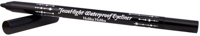 Holika Holika, Jewel Light Waterproof Eyeliner, Black Jem 01 ,حمام، الجمال، ماكياج، بطانة العين