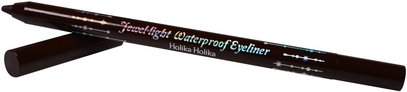 Holika Holika, Jewel-Light Waterproof Eyeliner, Chocolate Citrin 10 ,حمام، الجمال، ماكياج، بطانة العين