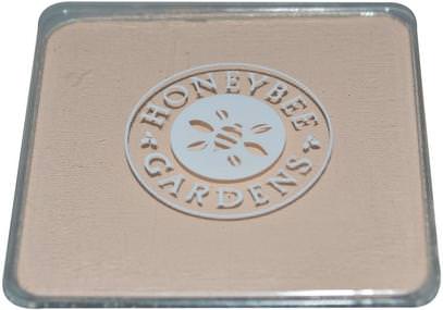Honeybee Gardens, Pressed Mineral Powder, Geisha, 0.26 oz (7.5 g) ,حمام، الجمال، ماكياج، مسحوق مضغوط