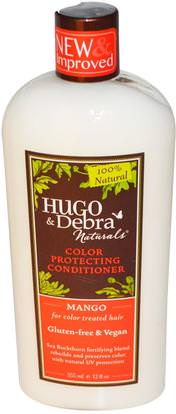 Hugo Naturals, Color Protecting Conditioner, Mango, 12 fl oz (355 ml) ,حمام، الجمال، الشعر، فروة الرأس، الشامبو، مكيف، مكيفات