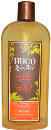 Hugo Naturals, Color Protecting Shampoo, Mango, 12 fl oz (355 ml) ,حمام، الجمال، الشعر، فروة الرأس، الشامبو، مكيف