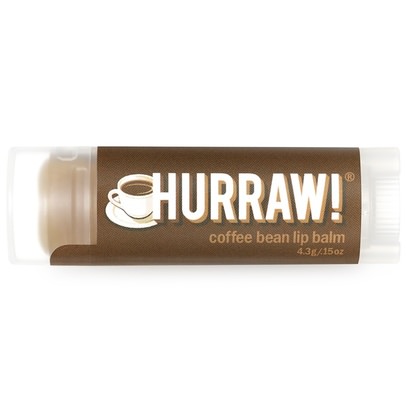 Hurraw! Balm, Lip Balm, Coffee Bean.15 oz (4.3 g) ,حمام، الجمال، العناية الشفاه، بلسم الشفاه