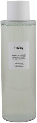 Huxley, Secret of Sahara, Cleansing Water, 200 ml ,حمام، الجمال، ماكياج