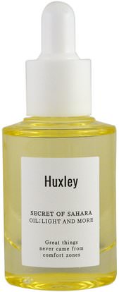 Huxley, Secret of Sahara, Light and More Oil, 30 ml ,الجمال، العناية بالوجه، بشرة